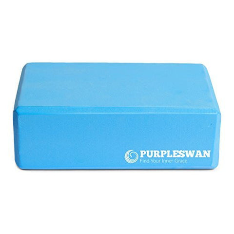 Premium Yoga Blocks in High-Density Foam by PurpleSwan