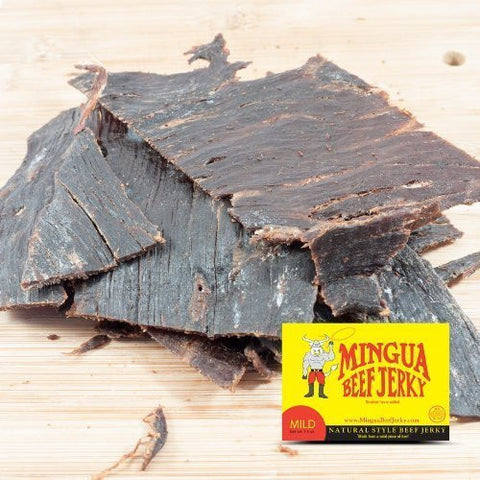 Mingua Hot Beef Jerky 4 Pack (4-3.5oz Packages * 14oz total)