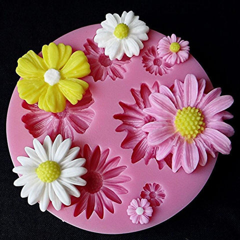 FREE OFFER Flower Fondant Cake Silicone Mold Decorating Tool