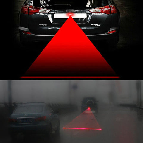 Anti Collision Rear-end Car Laser Tail 12v led car Fog Light Auto Brake auto Parking Lamp Rearing car Warning Light car styling