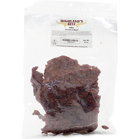 Highland's Best Beef Jerky Various Flavors - 16oz Bag (1lb)