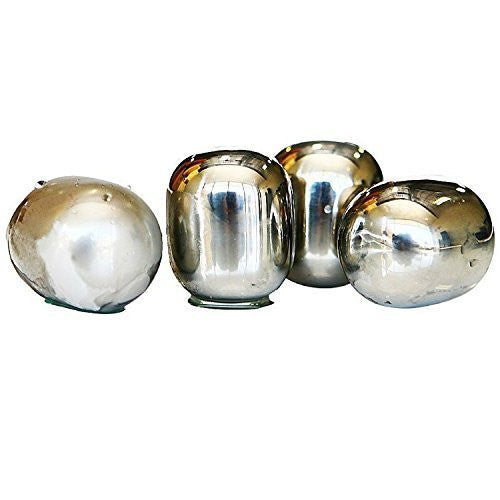 VinoVivo Iceless Wine Chillers - Lets Her Drink A Glass Of Red Or White Without Watering It Down (2 Glass Set)