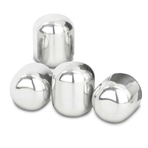 VinoVivo Iceless Wine Chillers - Lets Her Drink A Glass Of Red Or White Without Watering It Down (2 Glass Set)