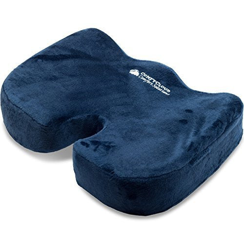 ComfyCloud Coccyx Orthopedic Comfort Foam Seat Cushion for Lower