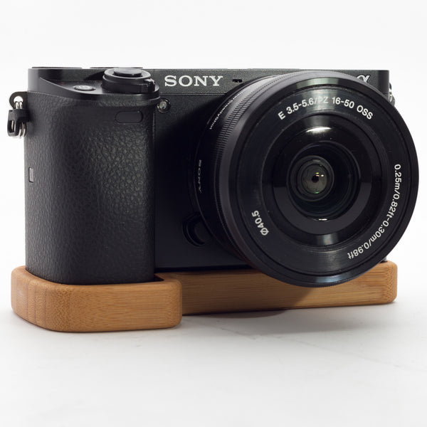 Bamboo Crew Camera Grip for Sony a6000
