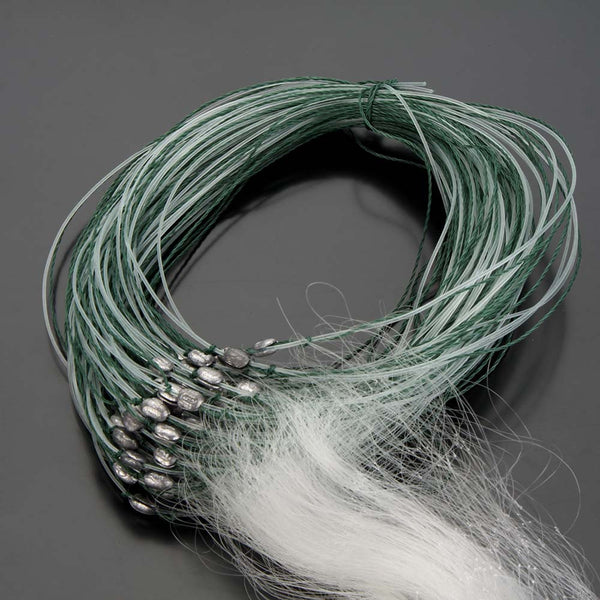 25m 3 Layers Monofilament Gill Fishing Net with Float Fish Trap Rede De Pesca Fishing Network