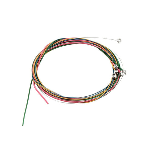 FREE OFFER Multi Color E B G D A E Rainbow Acoustic Guitar String Set