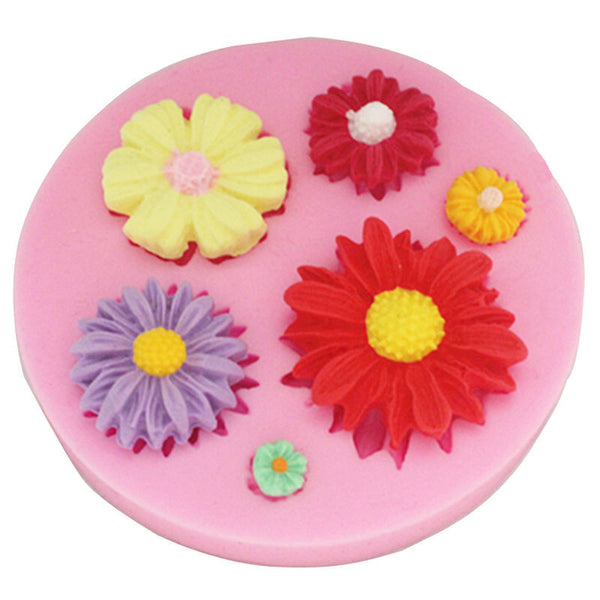 FREE OFFER Flower Fondant Cake Silicone Mold Decorating Tool