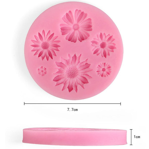 FREE OFFER Flower Fondant Cake Silicone Mold Decorating Tool