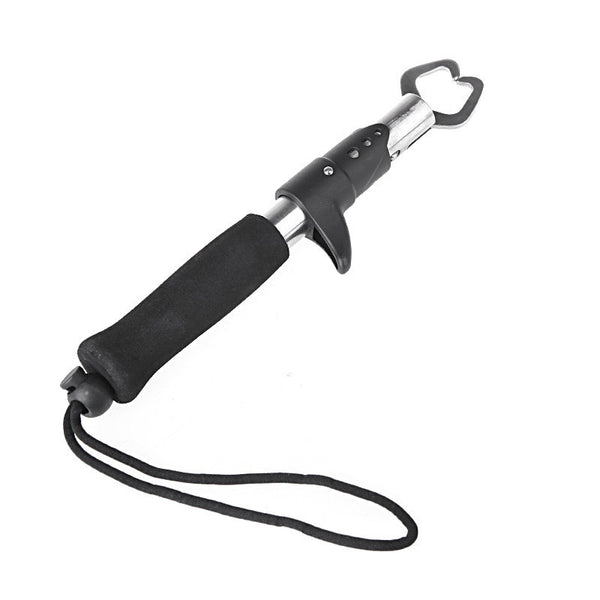 Portable Fishing Gripper Stainless Steel Fish Lip Grip Handle Grab Carp Fishing Lip Grip Alicate De Pesca FishingTackle Tools