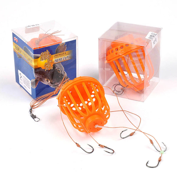 Fishing Tackle Sea Monster with 5 Strong Spherical Fishing Hook Hooks Durable Pesca Carp Fishhooks Jig Tool 9# 10# 11#
