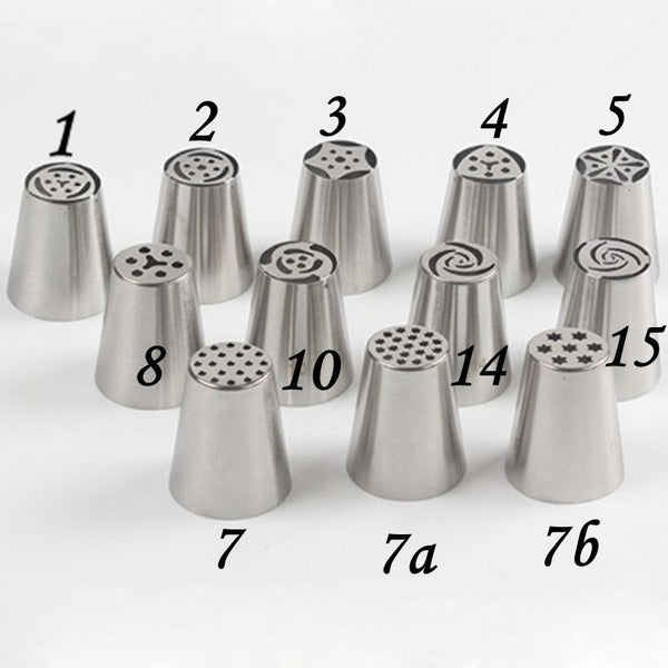 FREE OFFER Choose From One of 12 Types Baking Russian Tulip Cake Nozzles