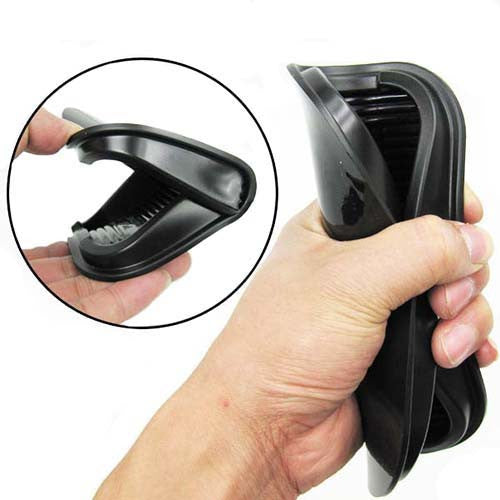Multi-function Automotive Silicone Mobile Phone Holder (Black)