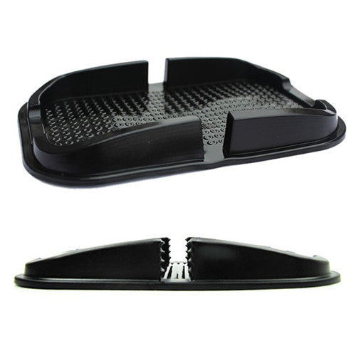 Multi-function Automotive Silicone Mobile Phone Holder (Black)