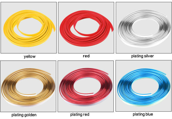 9.8FT DIY Vehicle Interior Color Trim Strip