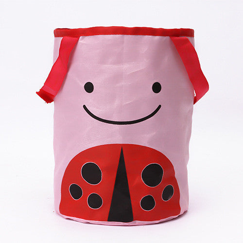 Family Friendly Fold & Hang Vehicle Storage Bin (Choose Your Print)