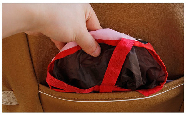 Family Friendly Fold & Hang Vehicle Storage Bin (Choose Your Print)