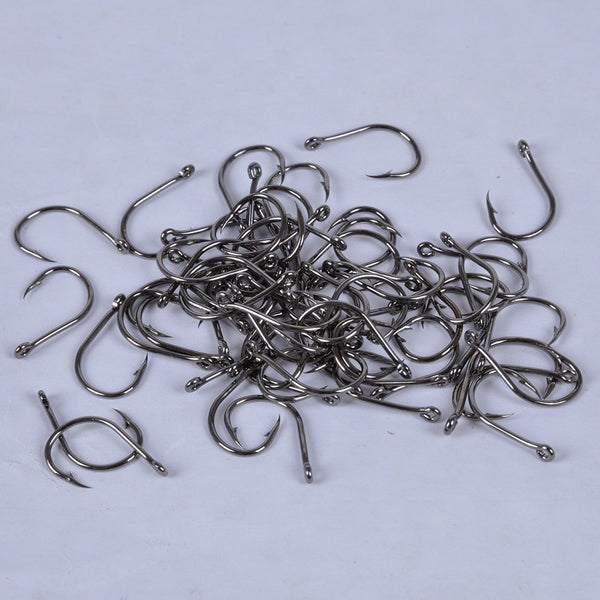 600 Carbon Steel Fishing Hooks Size #3 thru #12 FREE + SHIPPING OFFER