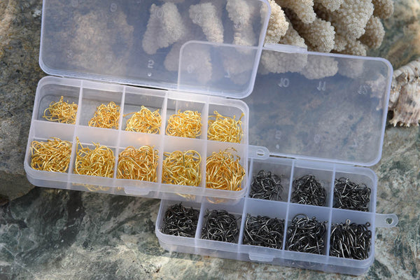 600 Carbon Steel Fishing Hooks Size #3 thru #12 FREE + SHIPPING OFFER