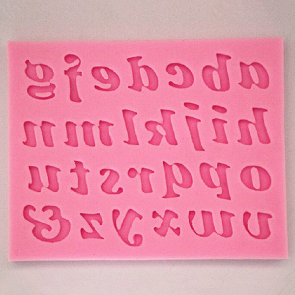 FREE OFFER Letters Shaped Sugar Paste  Silicone Cake Mold 3D Fondant Cake Decoration Tool