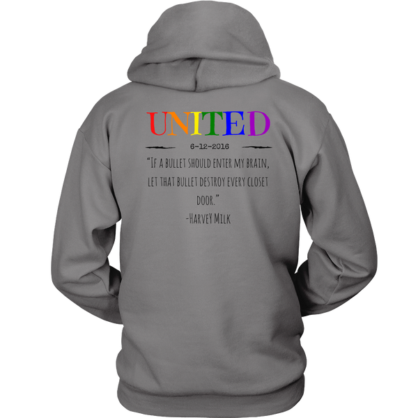 Pulse LGBT Shooting United Memory Shirt - Harvey Milk